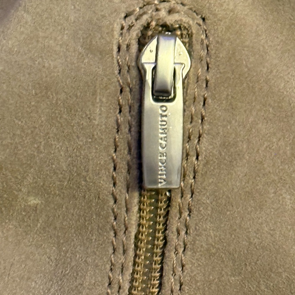Vince Camuto Kreesell Knee High Boot Taupe Tan Suede Size 9.5 - Picture 7 of 16